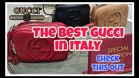 how much is gucci in italy|gucci cheapest in which country.